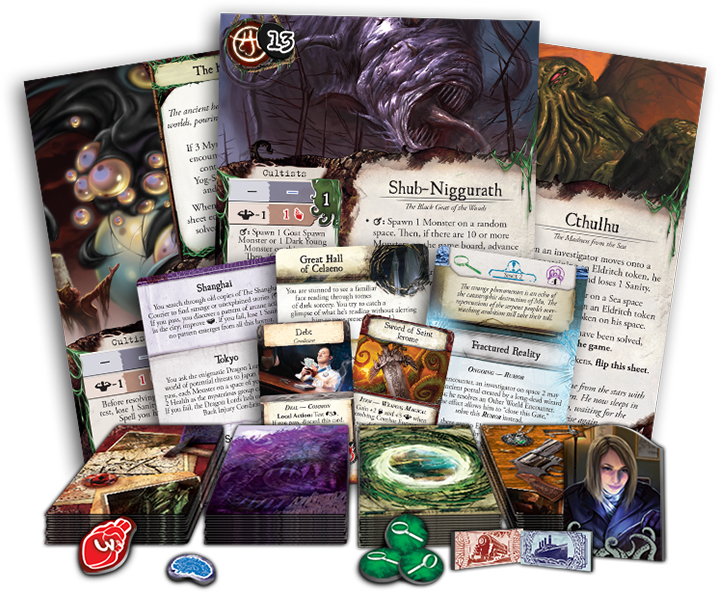 arkham horror card game vs eldritch horror Horror][Arkham 3e] Just because you took that Dark Pact doesn't mean you have to sacrifice your table space to the Children of the Black Goat. I just designed these sweet Arkham Horror 3e vs 2e