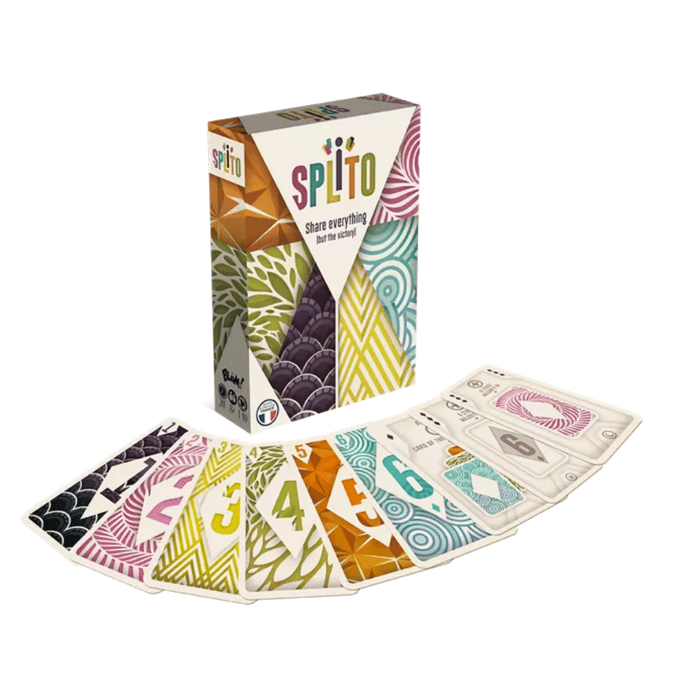 Splito box and cards.