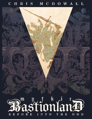 The cover of Mythic Bastionland.